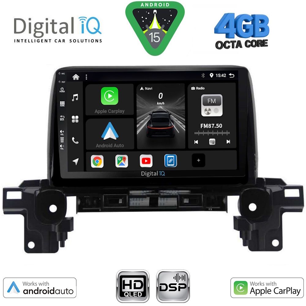 BXF6381_15 DIGITAL IQ BXF 16381_CPAA (9inc) MULTIMEDIA TABLET for MAZDA CX5 mod. 2017-2025 - Image 1