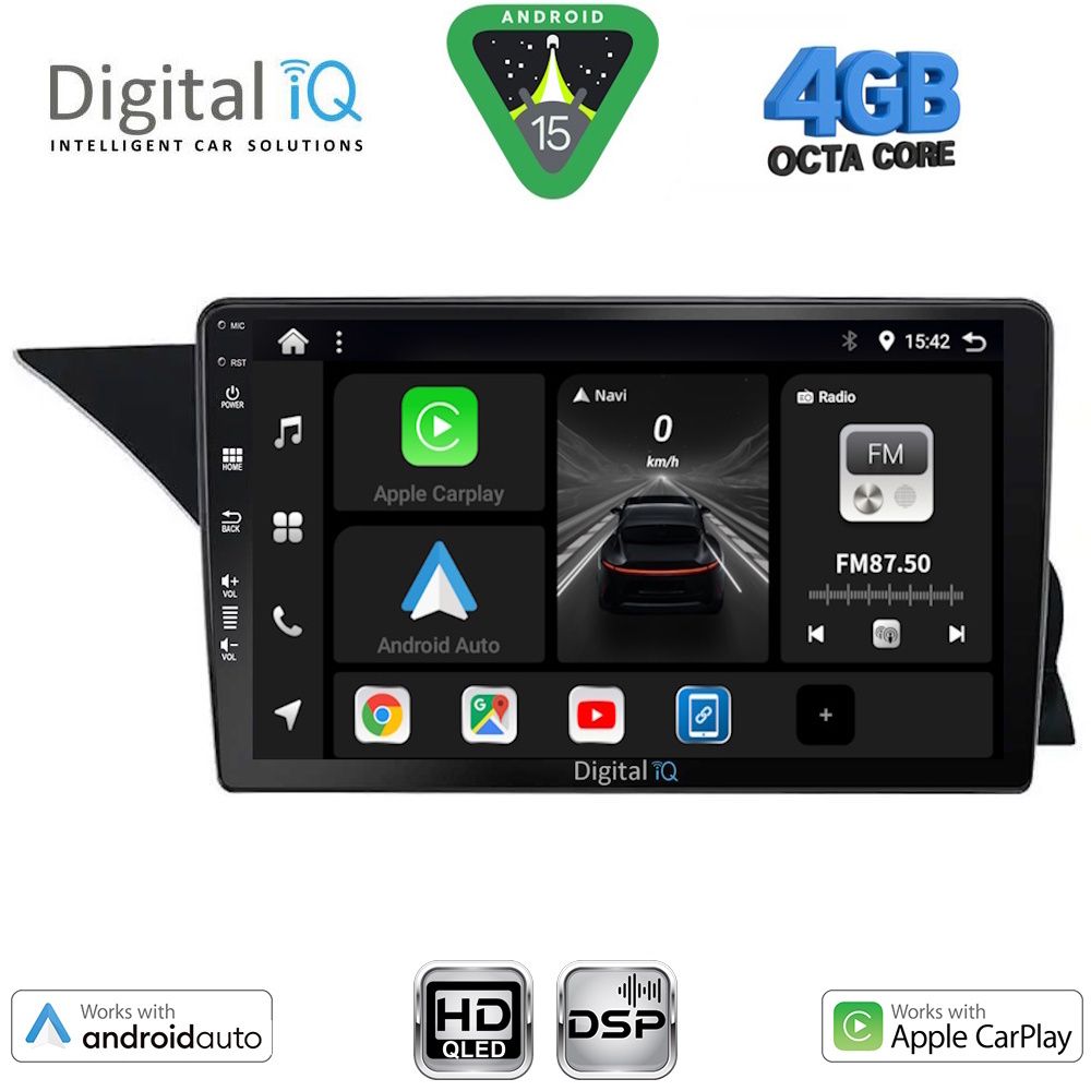 BXF6411_15 DIGITAL IQ BXF 16411_CPAA (NTG 4.0) (9inc) MULTIMEDIA TABLET for MERCEDES GLK (X204) mod. 2008-2012 - Image 1