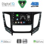 DIGITAL IQ BXF 16437_CPA CLIMA (9inc) MULTIMEDIA TABLET for MITSUBISHI L200 mod. 2015-2019 with CLIMA