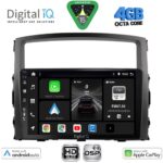 DIGITAL IQ BXF 16446_CPAA (9inc) MULTIMEDIA TABLET for MITSUBISHI PAJERO mod. 2006-2013