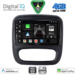 DIGITAL IQ BXF 16499_CPAA (9inc) MULTIMEDIA TABLET for OPEL VIVARO – RENAULT TRAFIC – FIAT TALENDO – NISSAN NV 300 mod. 2014-2019