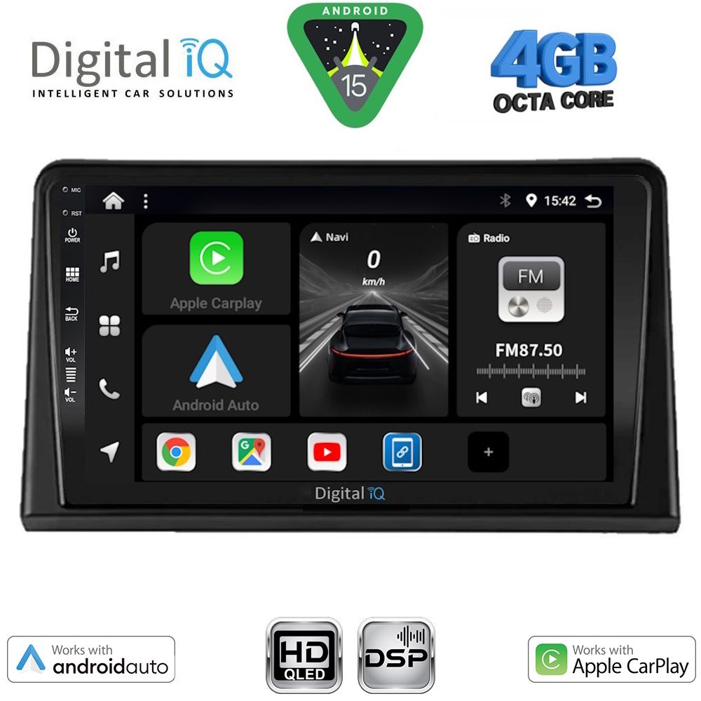BXF6548_15 DIGITAL IQ BXF 16548_CPAA (9inc) MULTIMEDIA TABLET for RENAULT EXPRESS mod. 2020-2026 - Image 1