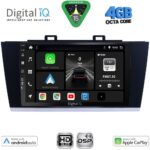 DIGITAL IQ BXF 16668_CPAA (9inc) MULTIMEDIA TABLET for SUBARU LEGACY - OUTBACK mod. 2014-2019