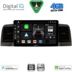 DIGITAL IQ BXF 16712BL_CPAA (9inc) MULTIMEDIA TABLET for TOYOTA COROLLA mod. 2001-2006 (BLACK)