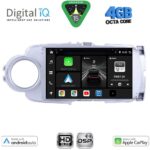 DIGITAL IQ BXF 16737SL_CPAA (9inc) MULTIMEDIA TABLET for TOYOTA YARIS mod. 2011-2015 (SILVER)