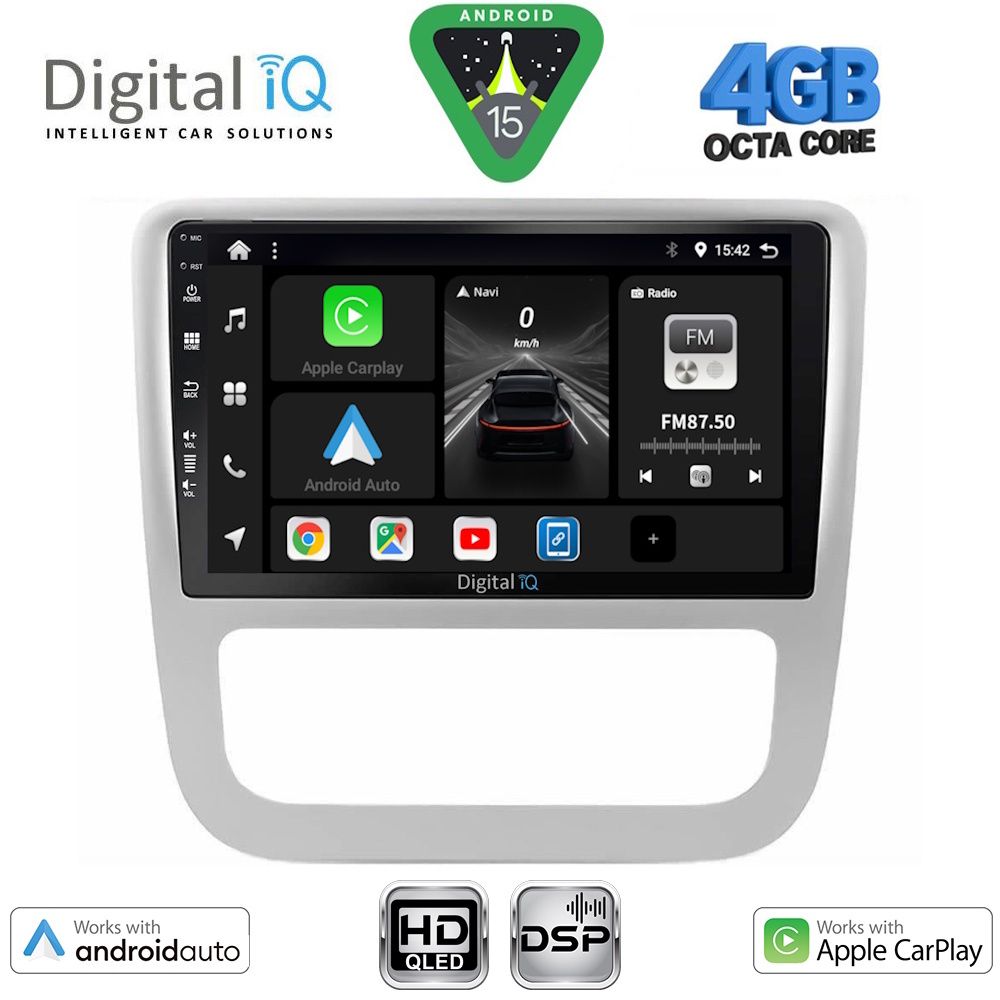 BXF6751_15 DIGITAL IQ BXF 16751_CPAA CLIMA (9inc) MULTIMEDIA TABLET for VW EOS mod. 2006-2016 - SCIROCCO mod. 2011-2014 - Image 1