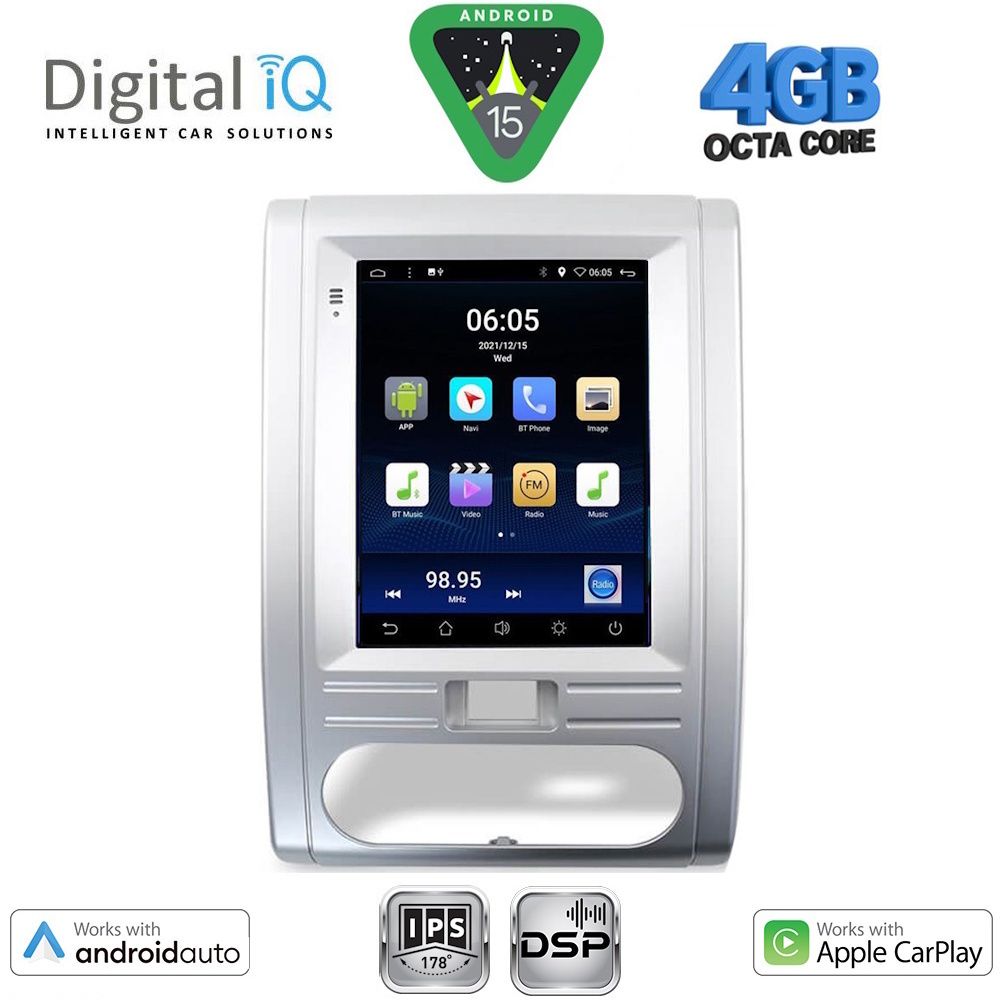 BXF6967_15 DIGITAL IQ BXF 6967_CPAA TESLA STYLE for NISSAN XTRAIL mod. 2007-2014 - Image 1