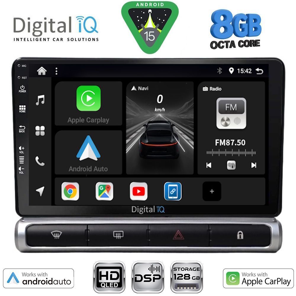 BXF7093H_15 DIGITAL IQ BXF 7093H_CPAA (9inc) MULTIMEDIA TABLET for CITROEN C3 - DS3 mod. 2016-2024 High Version - Image 1