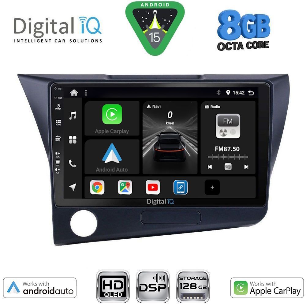 BXF7203_15 DIGITAL IQ BXF 7203_CPAA (9inc) MULTIMEDIA TABLET for HONDA CRZ mod. 2010-2016 - Image 1
