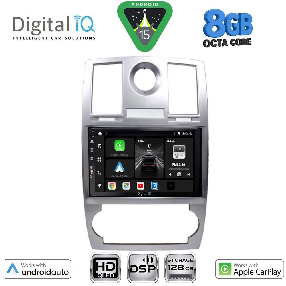 BXF7285_15 DIGITAL IQ BXF 7285_CPAA (9inc) MULTIMEDIA TABLET for CHRYSLER 300C mod. 2005-2010 - Image 1