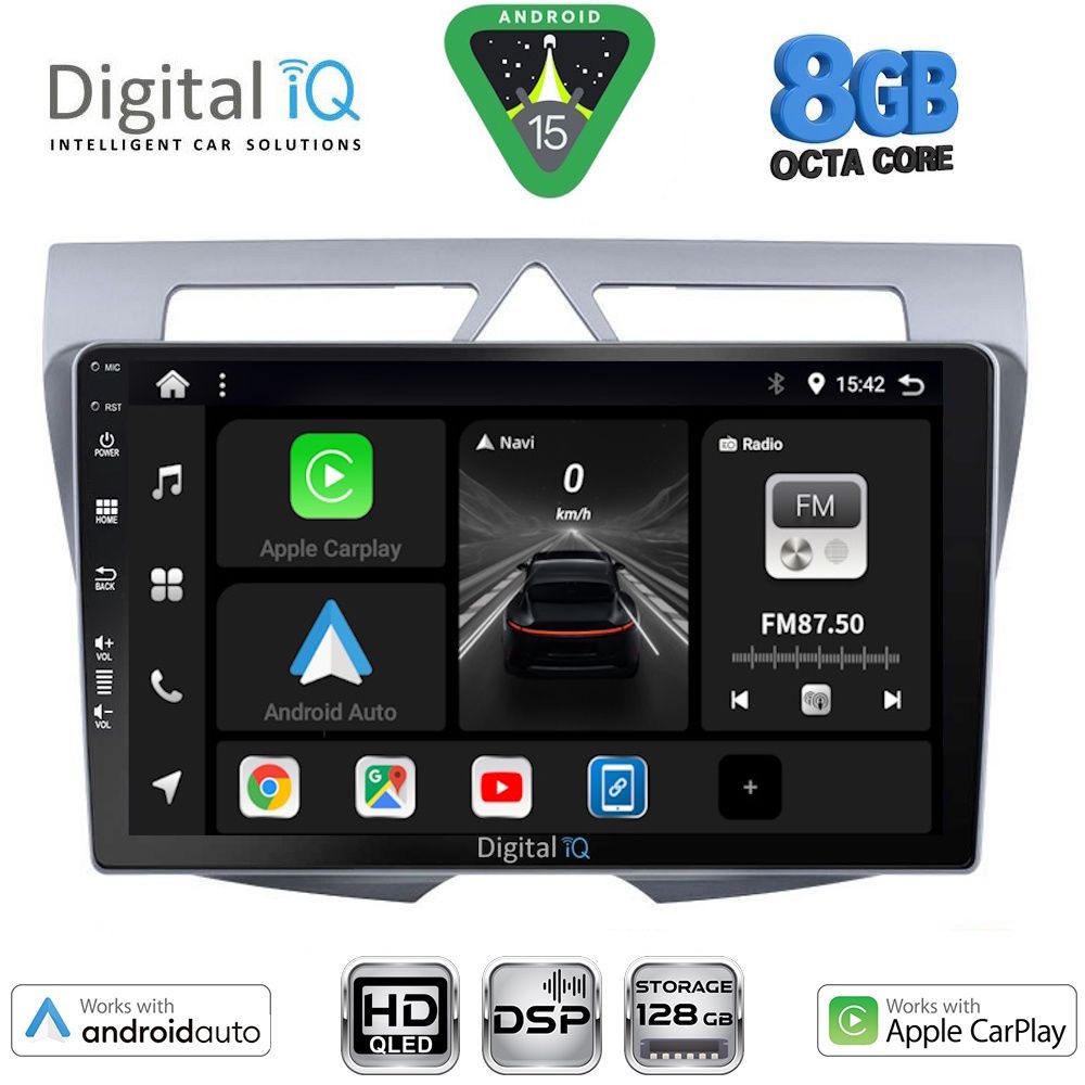 BXF7307_15 DIGITAL IQ BXF 7307_CPAA (9inc) MULTIMEDIA TABLET for KIA PICANTO mod. 2008-2011 - Image 1