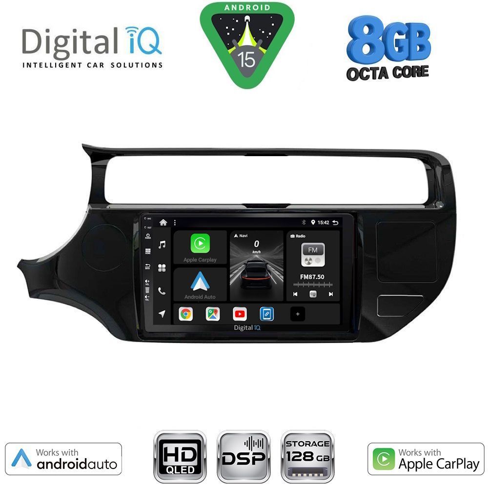 BXF7315_15 DIGITAL IQ BXF 7315_CPAA (9inc) MULTIMEDIA TABLET for KIA RIO mod. 2015-2018 - Image 1