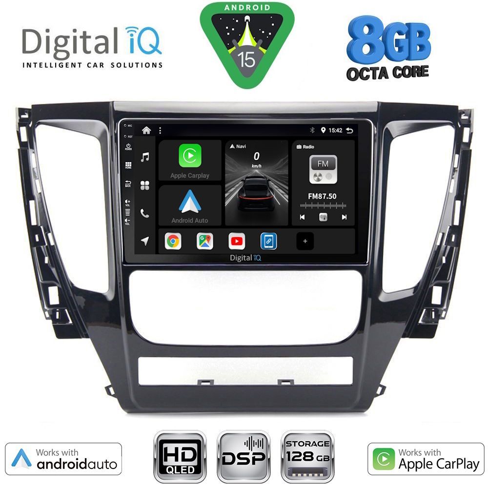 BXF7447_15 DIGITAL IQ BXF 7447A_CPAA (9inc) MULTIMEDIA TABLET for MITSUBISHI PAJERO mod. 2013-2020 - Image 1