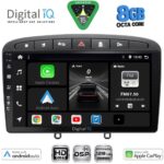 DIGITAL IQ BXF 7513BL_CPAA (9inc) MULTIMEDIA TABLET for PEUGEOT 308 mod.2007-2012 - RCZ mod. 2009-2015 (BLACK)