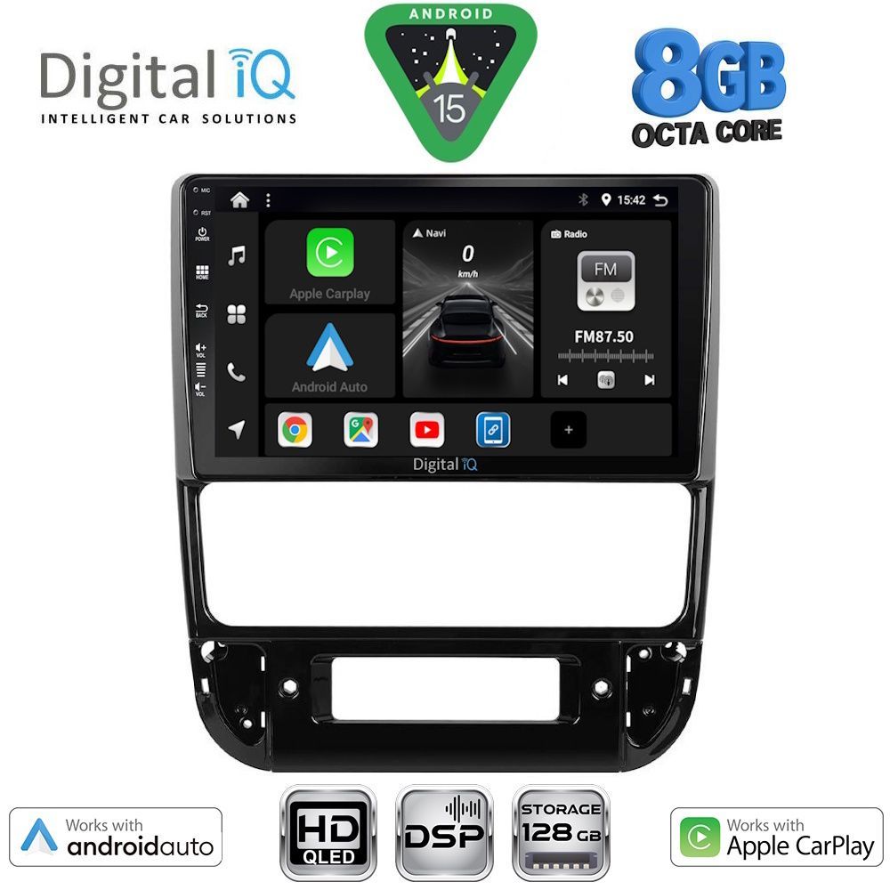 BXF7516_15 DIGITAL IQ BXF 7516_CPAA (9inc) MULTIMEDIA TABLET for PEUGEOT 406 mod. 1998-2004 - Image 1