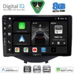 DIGITAL IQ BXF 7715_CPAA CLIMA-A/C (9inc) MULTIMEDIA TABLET for CITROEN C1-PEUGEOT 108-TOYOTA AYGO mod. 2014-2024