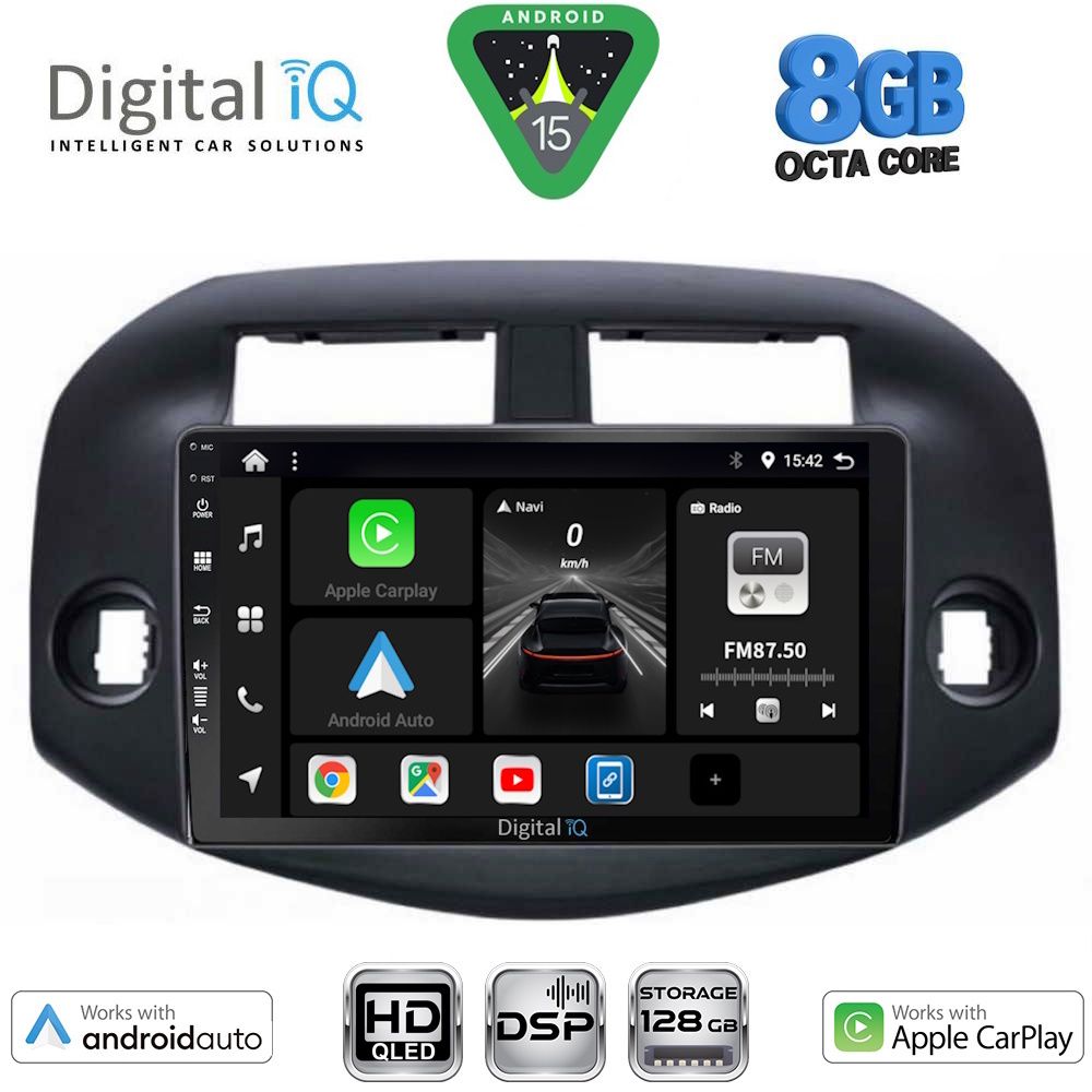 BXF7732_15 DIGITAL IQ BXF 7732_CPAA (10inc) MULTIMEDIA TABLET for TOYOTA RAV 4 mod. 2006-2012 - Image 1