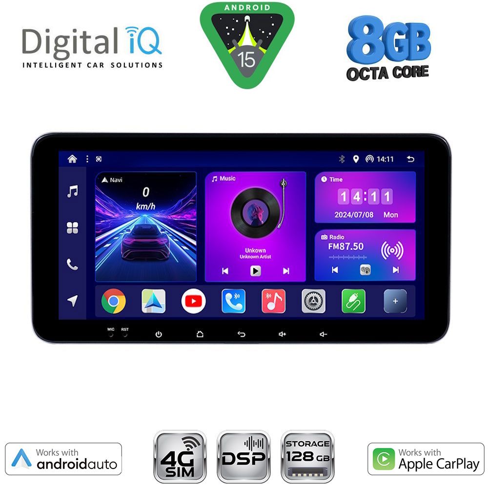 BXF7911_15 DIGITAL IQ BXF 7911_CPAA (10.33" SLIM) MULTIMEDIA TABLET with 4G SIM - Image 1
