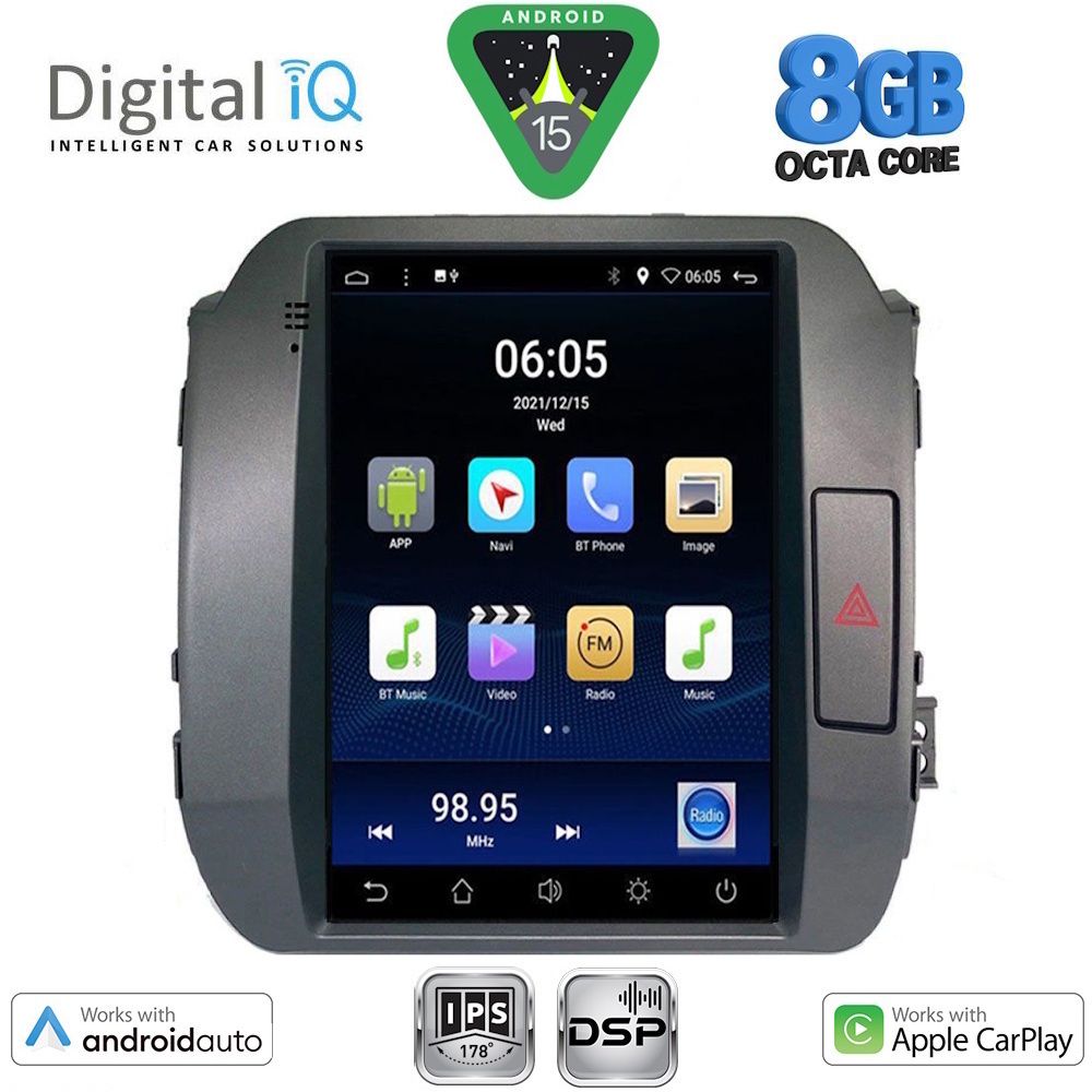 BXF7927_15 DIGITAL IQ BXF 7927_CPAA TESLA STYLE for KIA SPORTAGE mod. 2010-2015 - Image 1