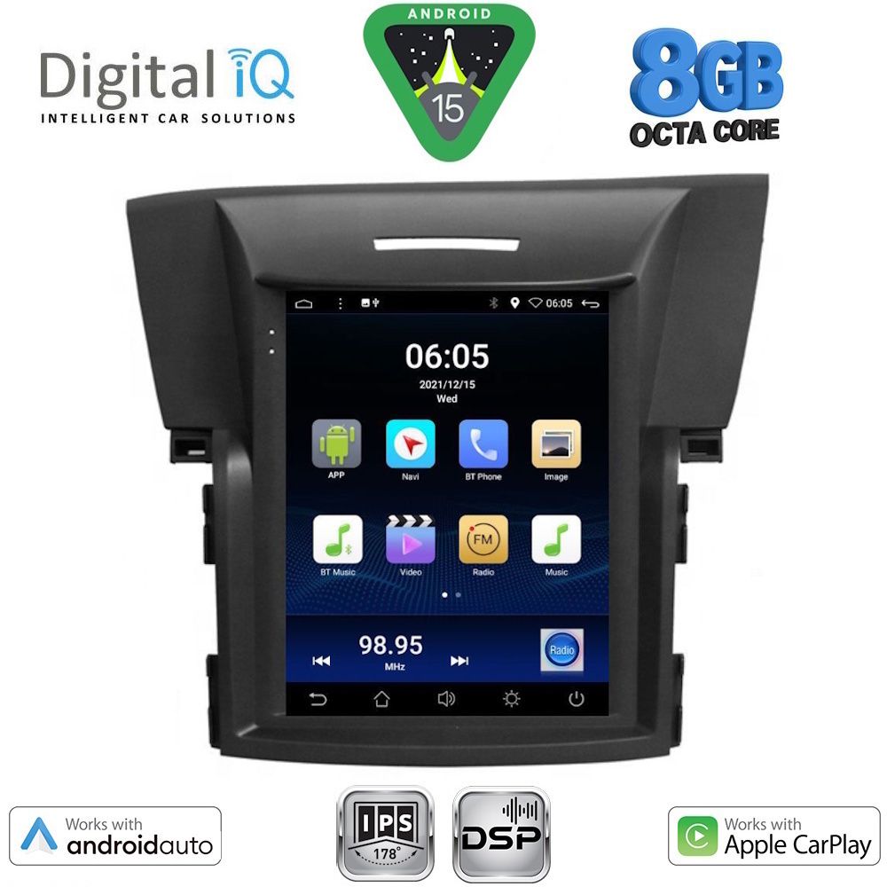 BXF7978_15 DIGITAL IQ BXF 7978_CPAA TESLA STYLE for HONDA CRV mod. 2012-2017 - Image 1