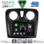 DIGITAL IQ BXK 19108_CPAA (9inc) MULTIMEDIA TABLET for DACIA LOGAN – SANDERO mod. 2012-2019