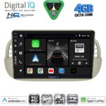DIGITAL IQ BXK 19130BG_CPAA (9inc) MULTIMEDIA TABLET for FIAT 500 mod. 2007-2015 (BEIGE)