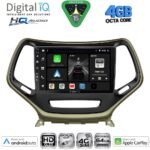 DIGITAL IQ BXK 19273_CPAA (10inc) MULTIMEDIA TABLET for JEEP CHEROKEE mod. 2014-2026