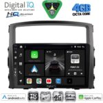 DIGITAL IQ BXK 19446_CPAA (9inc) MULTIMEDIA TABLET for MITSUBISHI PAJERO mod. 2006-2013