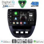 DIGITAL IQ BXK 19707_CPAA (10inc) MULTIMEDIA TABLET for CITROEN C1-PEUGEOT 107-TOYOTA AYGO mod. 2005-2014