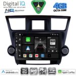 DIGITAL IQ BXK 19719_CPAA (10inc) MULTIMEDIA TABLET for TOYOTA HIGHLANDER mod. 2008-2015