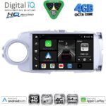 DIGITAL IQ BXK 19737SL_CPAA (9inc) MULTIMEDIA TABLET for TOYOTA YARIS mod. 2011-2015 (SILVER)