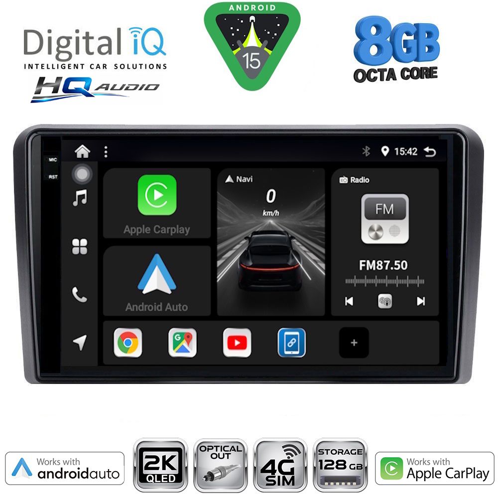 BXK20003_15__ DIGITAL IQ BXK 20132_CPAA (10inc) MULTIMEDIA TABLET for FIAT 500L mod. 2012-2024 - Image 1