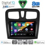 DIGITAL IQ BXK 20108SQ_CPAA (9inc) MULTIMEDIA TABLET for DACIA LOGAN – SANDERO mod. 2012-2019 - Image 2