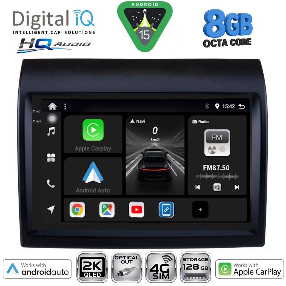 BXK20141_15_ DIGITAL IQ BXK 20141_CPAA (9inc) MULTIMEDIA TABLET for FIAT DUCATO – CITROEN JUMPER – PEUGEOT BOXER mod. 2011-2021 - Image 1
