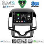 DIGITAL IQ BXK 20231_CPAA CLIMA (9inc) MULTIMEDIA TABLET for HYUNDAI i30 mod. 2007-2012