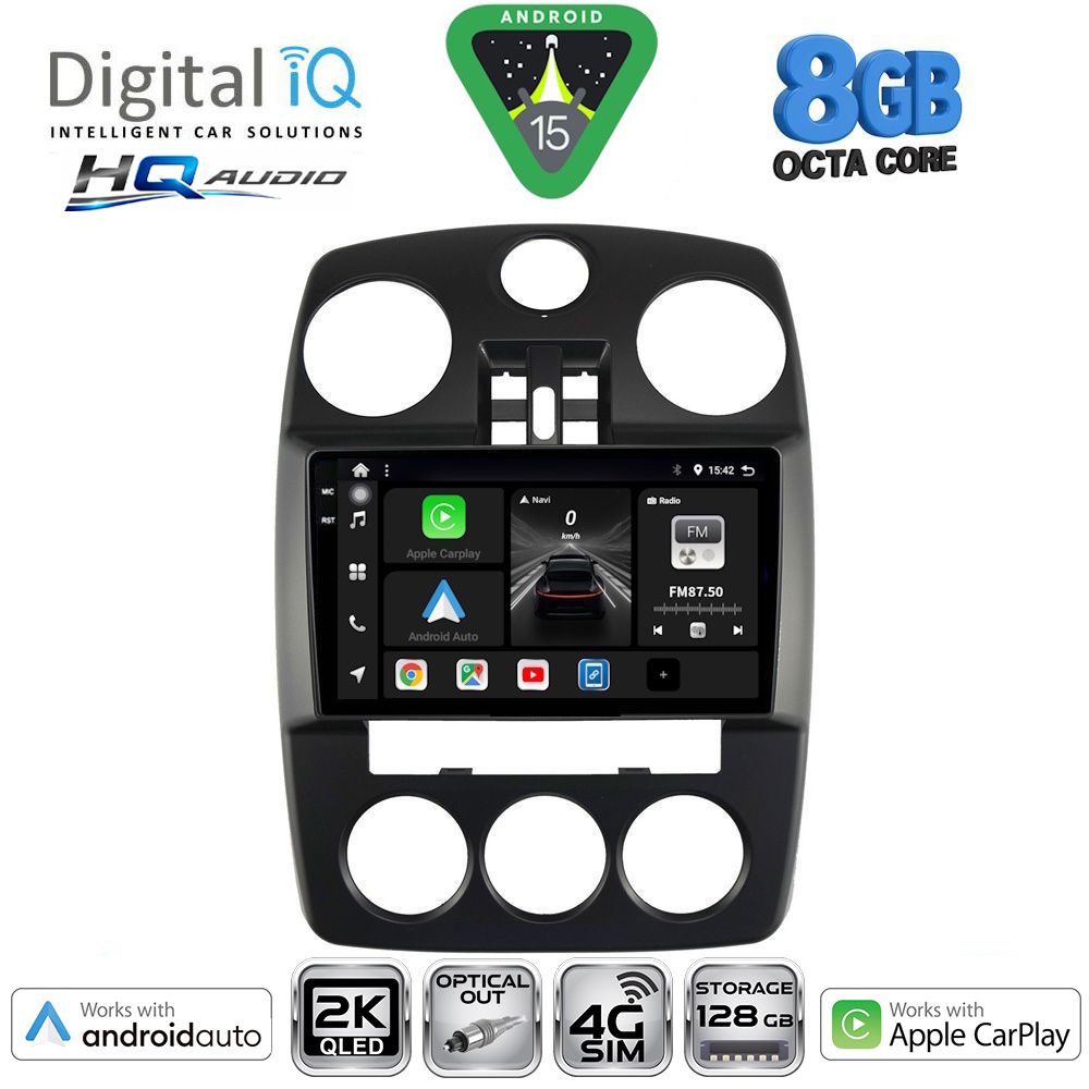 BXK20287_15 DIGITAL IQ BXK 20287_CPAA (9inc) MULTIMEDIA for CHRYSLER PT CRUISER mod. 2005-2010 - Image 1