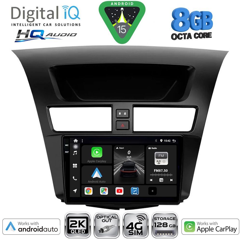 BXK20364_15 DIGITAL IQ BXK 20364_CPAA (9inc) MULTIMEDIA TABLET for MAZDA BT50 mod. 2012-2019 - Image 1