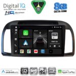 DIGITAL IQ BXK 20457BL_CPAA (9inc) MULTIMEDIA TABLET for NISSAN MICRA K12 mod. 2002-2010 (BLACK)
