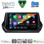 DIGITAL IQ BXK 20509_CPAA (9inc) MULTIMEDIA TABLET for PEUGEOT 208 – 2008 mod. 2021> - Image 2