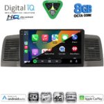 DIGITAL IQ BXK 20712GR_CPAA (9inc) MULTIMEDIA TABLET for TOYOTA COROLLA mod. 2001-2006 (GREY) - Image 2