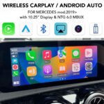 DIGITAL IQ BZ 517F CPAA (WIRELESS CARPLAY / ANDROID AUTO BOX for MERCEDES with NTG 6.0 MBUX for 10.25'' with 2 CAMERAS)