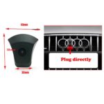 DIGITAL IQ CAMERA QS8121 (AHD-NTSC) FRONT CAMERA for AUDI A1-A3-A4-A5-A6-A7-Q3-Q7-TT mod. 2008-2016 - Image 2