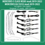 DIQ AMBIENT 8161 DCK - BENZ C (W205)-GLC (X253) (Digital iQ Ambient Light for Mercedes C (W205) - GLC (X253) mod. 2019-2022 with 16 Lights)