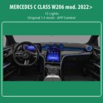 DIQ AMBIENT 8176 CQ - BENZ C (W206) (Digital iQ Ambient Light for Mercedes C (W206) mod.2022+ with 15 Lights) - Image 2