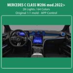 DIQ AMBIENT 8176 CN - BENZ C (W206) (Digital iQ Ambient Light for Mercedes C (W206) mod. 2022> with 24 Lights) - Image 2