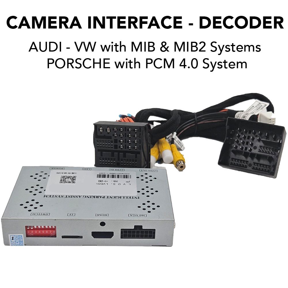 Camera_interface_CI_915_01_ DIGITAL IQ AD 9811_CI (CAMERA INTERFACE for AUDI - VW - PORSCHE MIB - MIB2 - PCM 4.0 Systems) - Image 1