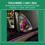 DIGITAL IQ AMBIENT TS 3922 TESLA MODEL Y mod. 2021-2024 (Ambient Light 4D Rotating Tweeters) - Image 2