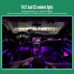 DIQ AMBIENT AUDI Q3 FULL (F3) mod. 2019-2025 (Digital iQ Ambient Light for Audi Q3 mod. 2019-2025 with 27 Lights) - Image 2