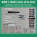 DIQ AMBIENT BMW S.3 (G20) mod. 2018-2022 (Digital iQ Ambient Light for BMW Series 3 mod. 2018-2022 with 23 Lights)