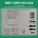 DIQ AMBIENT BMW S.1 (F40) mod. 2018> (Digital iQ Ambient Light for BMW Series 1 mod.2018> with 18 Lights)